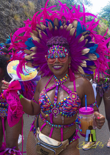 On the streets of Bermuda for Carnival.
