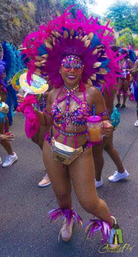On the streets of Bermuda for Carnival.