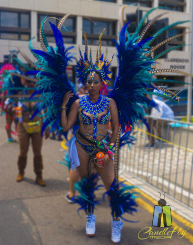 On the streets of Bermuda for Carnival.