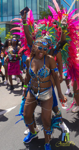 On the streets of Bermuda for Carnival.