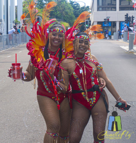 On the streets of Bermuda for Carnival.