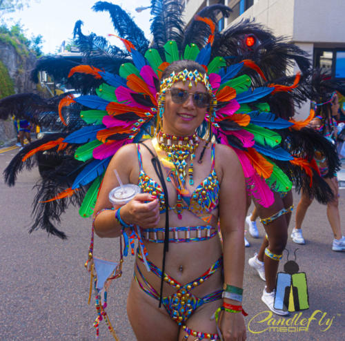 On the streets of Bermuda for Carnival.