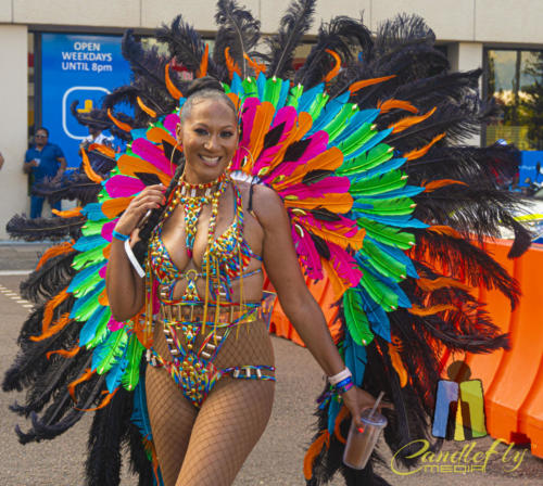On the streets of Bermuda for Carnival.