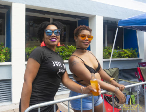 On the streets of Bermuda for Carnival.