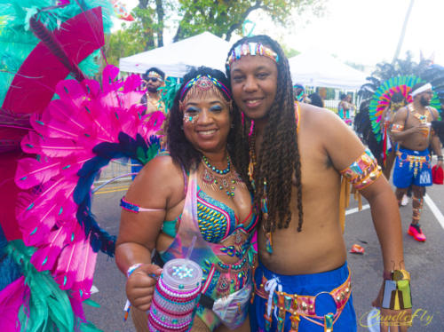 On the streets of Bermuda for Carnival.