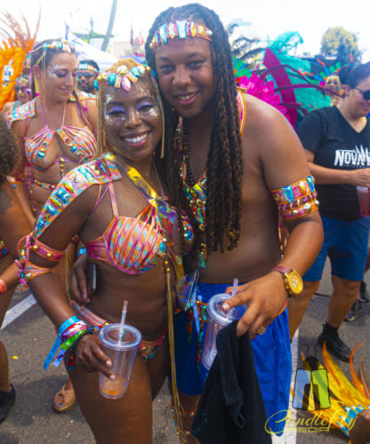 On the streets of Bermuda for Carnival.