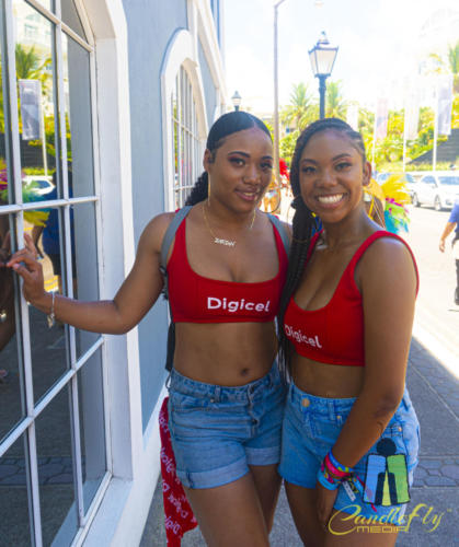 On the streets of Bermuda for Carnival.